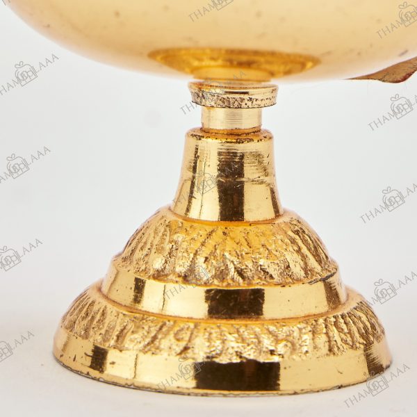 Brass Agal diya with stand