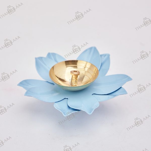 Brass Lotus diya