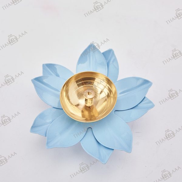 Brass Lotus diya