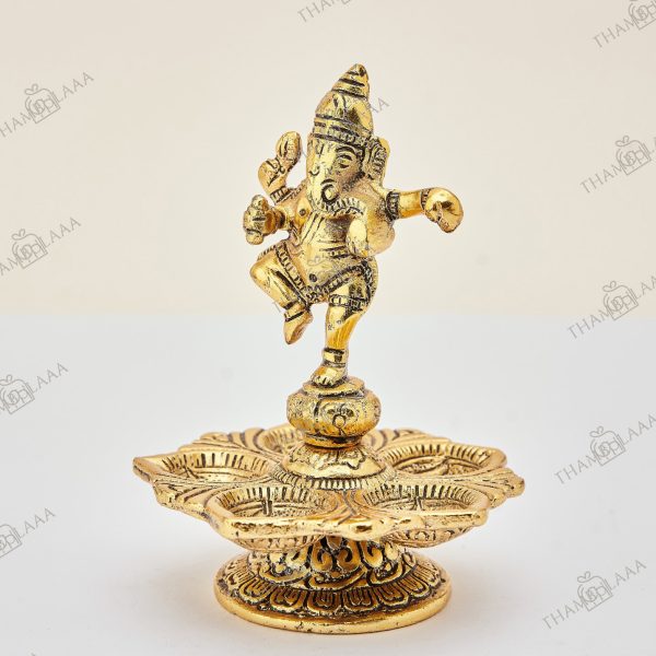 Dancing Ganesh Diya