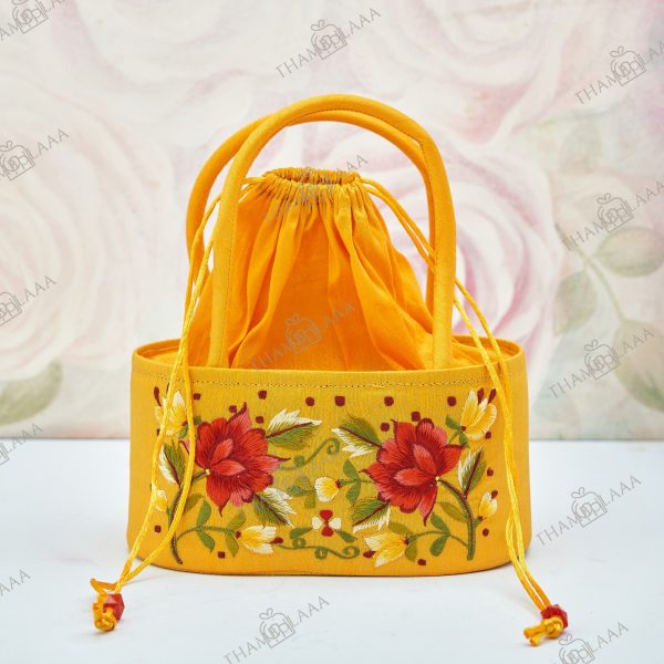 Embroidery basket Potli Large