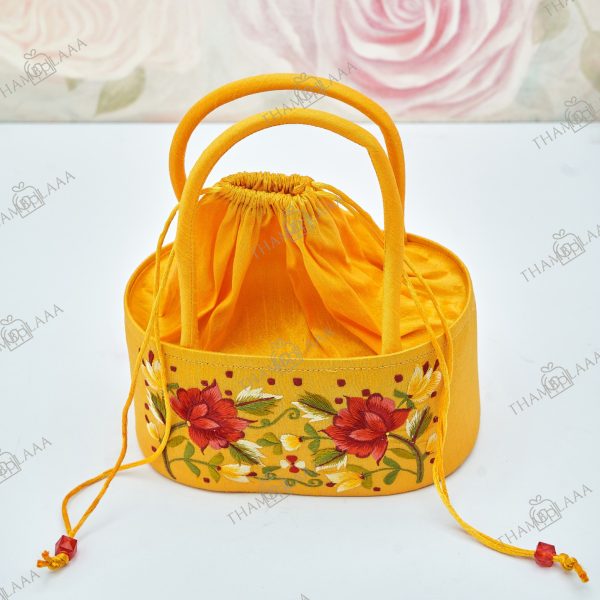 Embroidery basket Potli Large