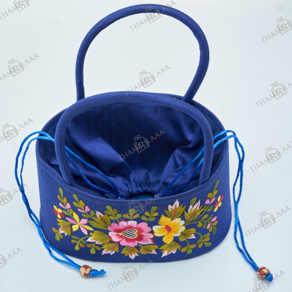 Embroidery basket Potli Medium