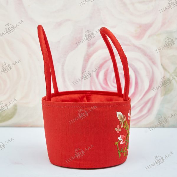 Embroidery basket Potli Medium