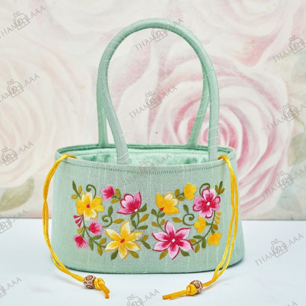 Embroidery basket Potli Small