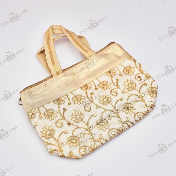 Embroidery Short hand bag