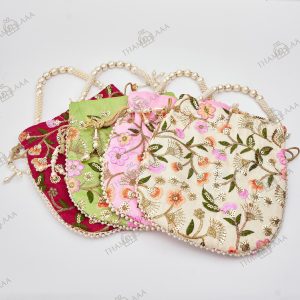 Embroidery Sequins Potli bag