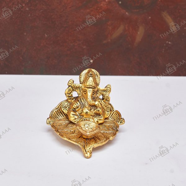 Ganesh Leaf Diya