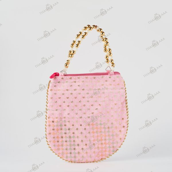 Embroidery sequins potli bag