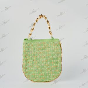 Embroidery sequins potli bag