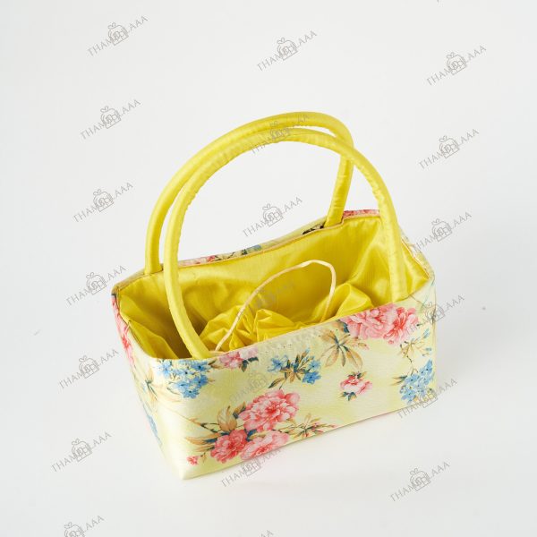 Floral basket potli