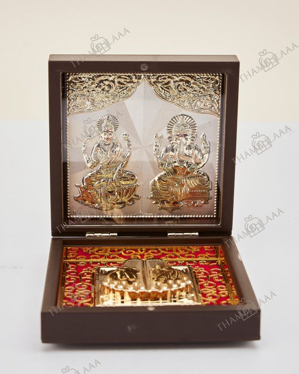 999 silverLakshmi Ganesh Padham box