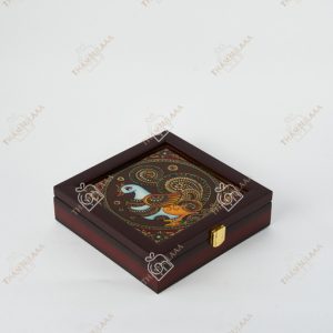 Reverse Glass Painting Jewel box Medium