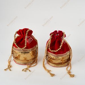 Velvet Potli bag