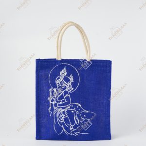 Krishna customized jute bag