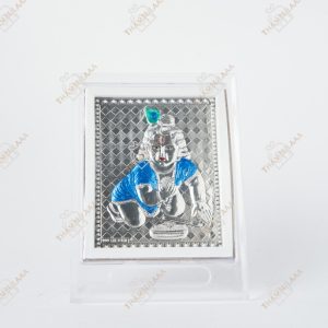 999 silver Baby Krishna color frame mini