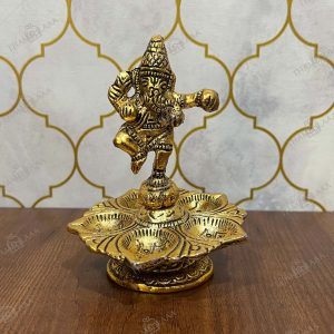 Dancing Ganesh Diya Stand